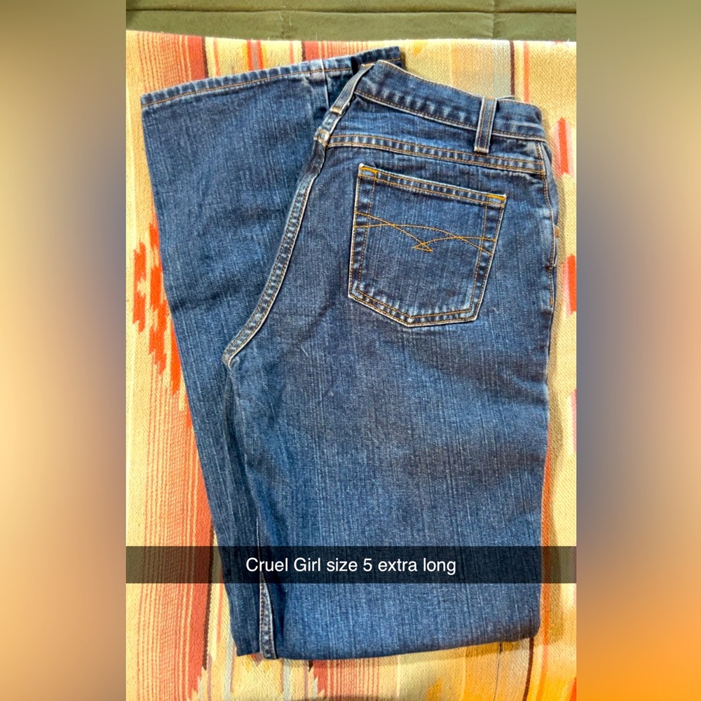 Cruel Girl boot cut size